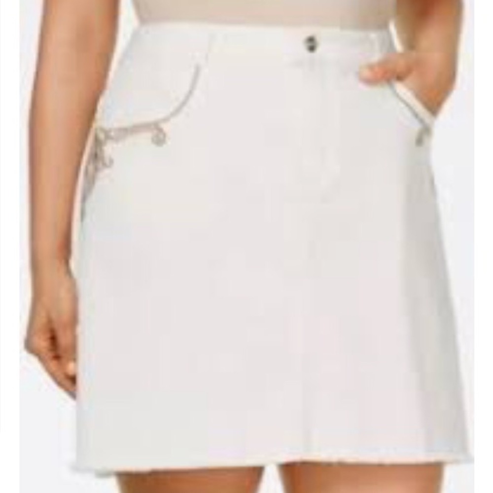 NWT$85 Nanette Lepore Pristine Plus Size 24w Skirt